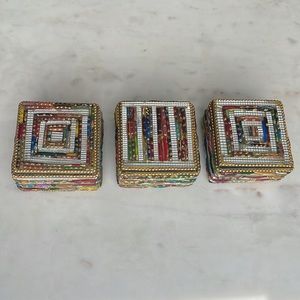 3 piece jewelry box set